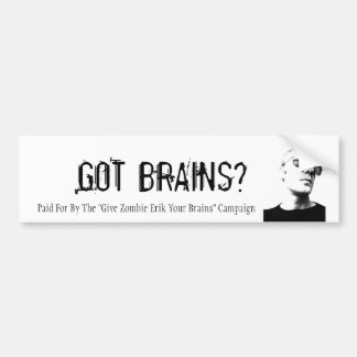 Zombie Erik Bumpersticker