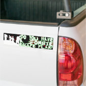 Zombie Escape Plan bumper sticker (Op Truck)