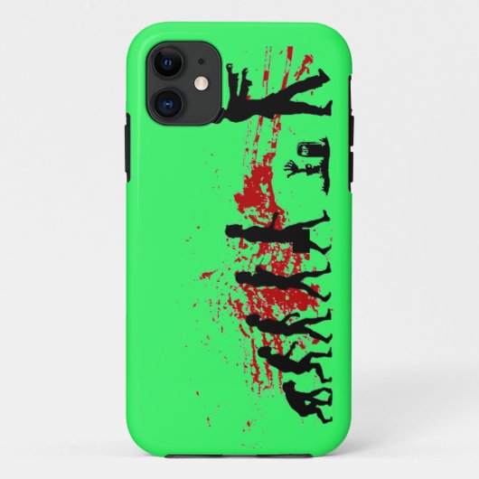 zombie evolutie iphone draagtas Case-Mate iPhone case (Achterkant)