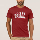 ZOMBIE-EVOLUTIEDIAGRAM T-SHIRT (Voorkant)