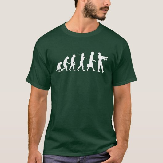 Zombie Evolution T-shirt (Voorkant)