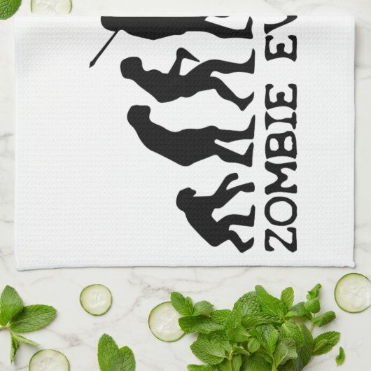 Zombie Evolution Theedoek (Gevouwen)
