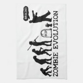 Zombie Evolution Theedoek (Verticaal)