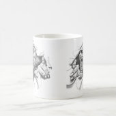 Zombie excape-mok koffiemok (Center)