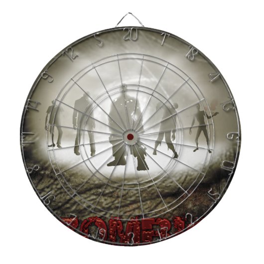 Zombie Eye Dartbord (Voorkant)