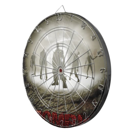 Zombie Eye Dartbord (Voorkant Rechts)