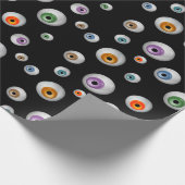 Zombie Eyeballs Cadeaupapier (Hoek)