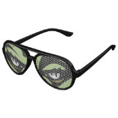 Zombie Eyes Zonnebrillen Fun Zombie Costume Gifts (Gekanteld)