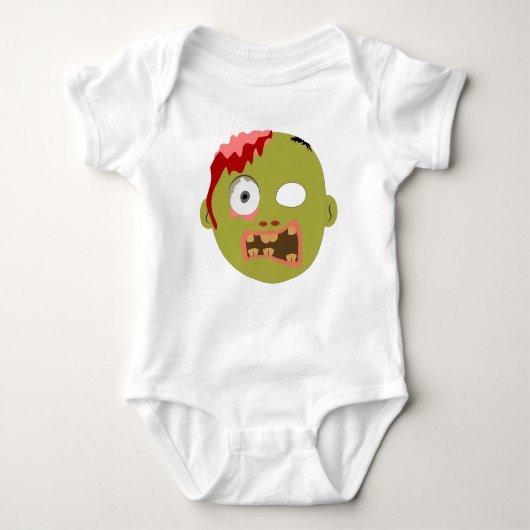 Zombie face expressies romper (Voorkant)