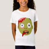 Zombie face expressies t-shirt (Voorkant)