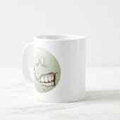 Zombie Face Koffiemok (Voorkant links)
