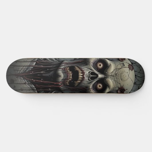 Zombie Face Persoonlijk Skateboard (Horizontaal)