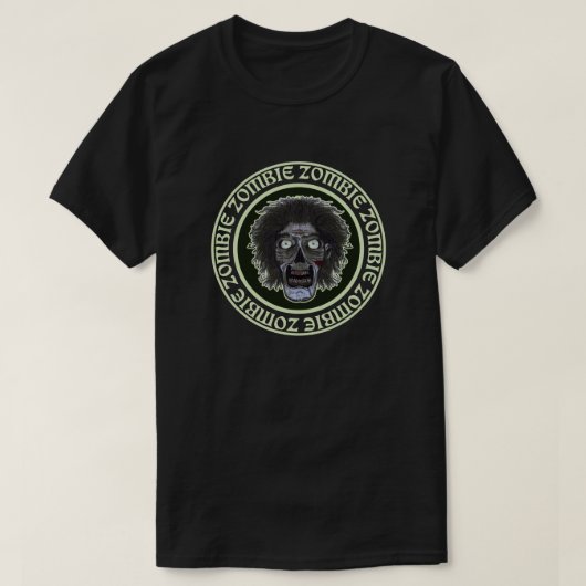 ZOMBIE Face T-shirt (Design voorkant)