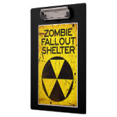 Zombie Fallout Shelter Walking Clipboard Klembord (Links)