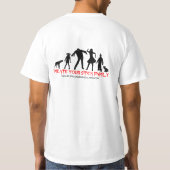 Zombie Family T-Shirt (Achterkant)
