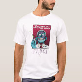 Zombie Fauci Science Anti-Masker Arrestatie Fauci  T-shirt (Voorkant)