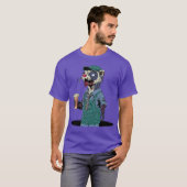 Zombie Ferret Barista T-shirt (Voorkant volledig)