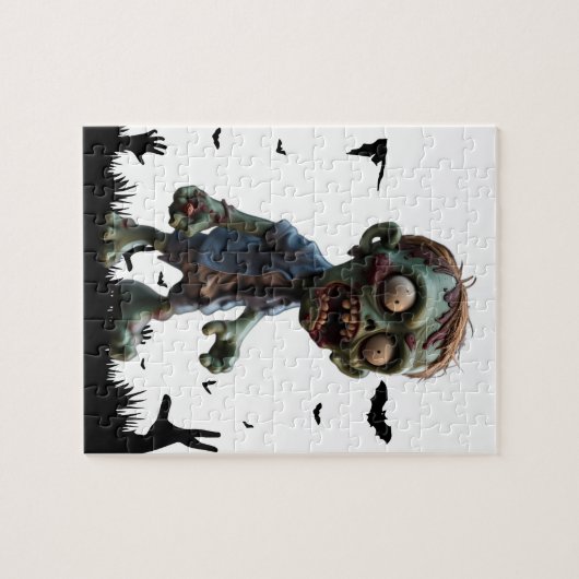 Zombie Figuur Jigsaw Puzzel (Horizontaal)