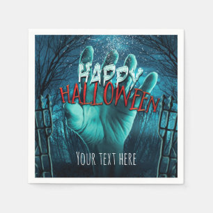 Zombie Fijne Halloween Feest Servetten