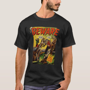 Zombie Film Horror Poster Stripboek Film T-shirt