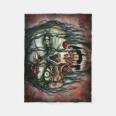 Zombie Fleece Deken (Voorkant)