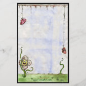 Zombie Flower Briefpapier (Voorkant)