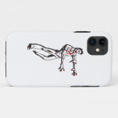 zombie font iphone draagtas Case-Mate iPhone case (Achterkant (horizontaal))