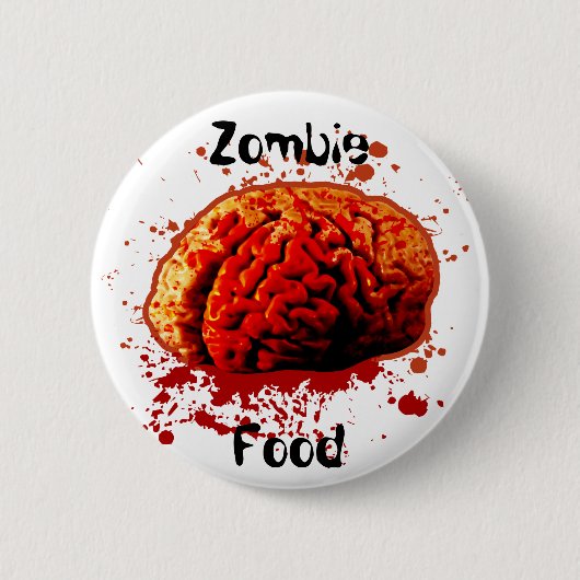 Zombie Food Ronde Button 5,7 Cm (Voorkant)