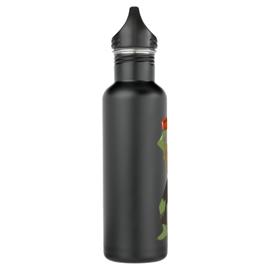 Zombie Football Player Halloween Costume voor Mann Waterfles (Links)