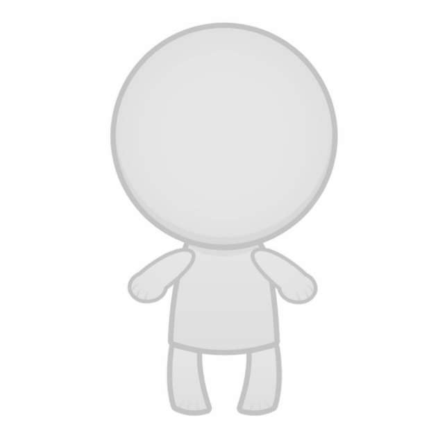 Zombie-fotosculptuur Staand Fotobeeldje (Voorkant)