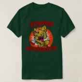 zombie fox t-shirt (Design voorkant)