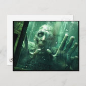 Zombie Fred Briefkaart (Voorkant / Achterkant)