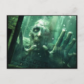 Zombie Fred Briefkaart (Voorkant)