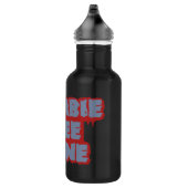 Zombie Free Zone - kies kleur Waterfles (Rechts)