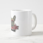 Zombie Frenchie Grote Koffiekop (Voorkant rechts)