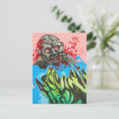 Zombie Fresh! Briefkaart (Staand voorkant)