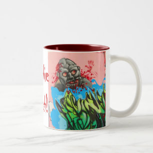 Zombie Fresh! Koffie-Mok (1) Tweekleurige Koffiemok