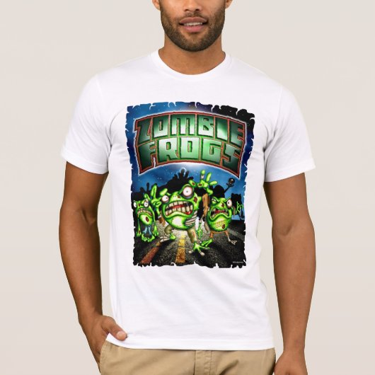 Zombie Frogs T-shirt (Voorkant)
