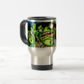Zombie Frogs Travel Mug Reisbeker (Voorkant links)