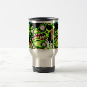 Zombie Frogs Travel Mug Reisbeker