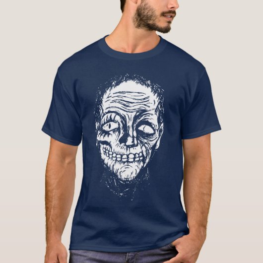 zombie funny t-shirt (Voorkant)