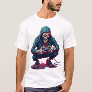 Zombie Gamer � Grappige Halloween Gaming Shirt