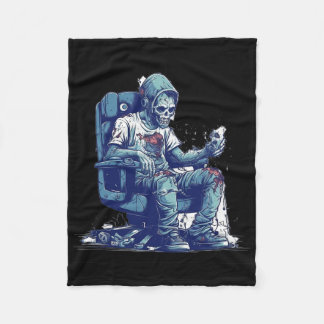 Zombie Gamer Halloween Kostuum Gaming Video-game C Fleece Deken