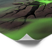 Zombie Gamer Hand - Undead Controller Grip Poster (Hoek)