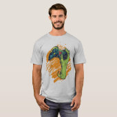 Zombie Gamer T-shirt (Voorkant volledig)