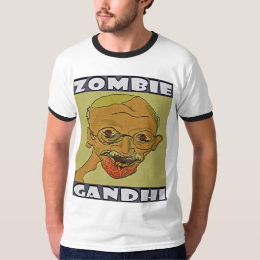 Zombie Gandhi T-shirt (Voorkant)