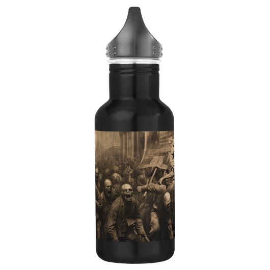 Zombie Gear - "ZOMBIE RIOT" Waterfles (Links)