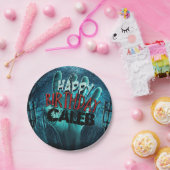 Zombie Gelukkig Verjaardagsfeest Papieren Bordje (Feest)