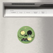 Zombie Gezicht met oog Popping Out Magneet (Insitu (Vaatwasser))