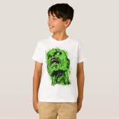Zombie-gezicht T-shirt (Voorkant volledig)
